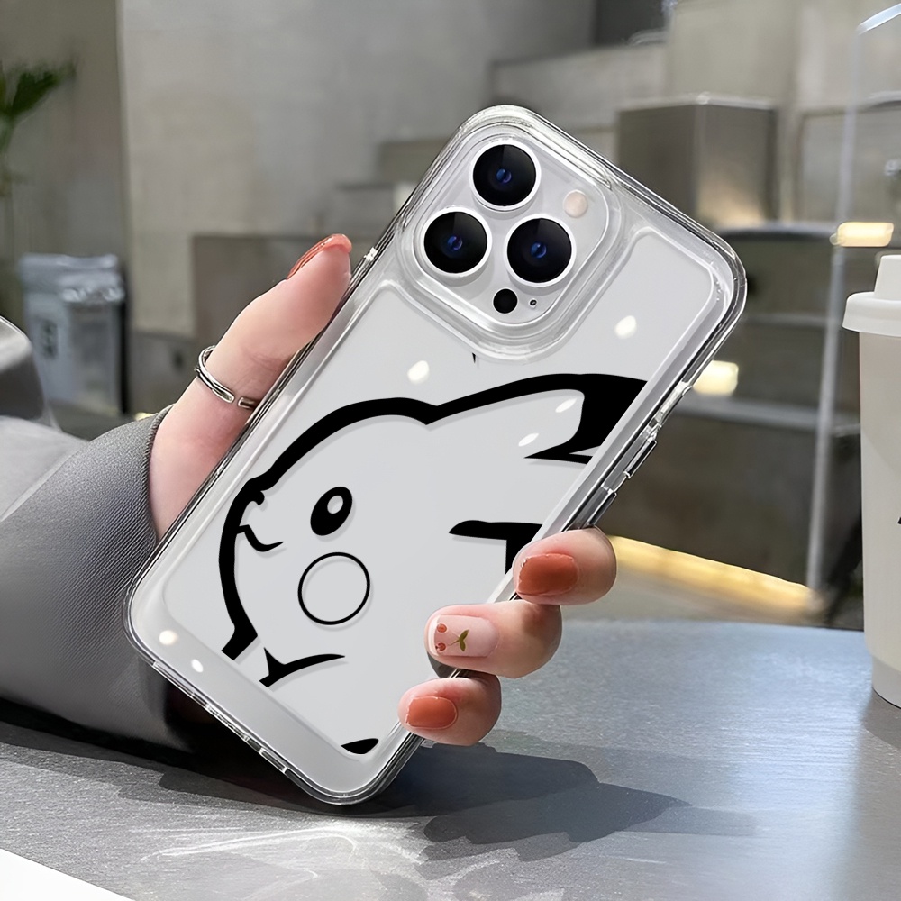 Ốp Điện Thoại Họa Tiết Pikachu Cho iphone 14 Plus 11 13promax 12 7Plus X XS Max 7 8 SE 2020