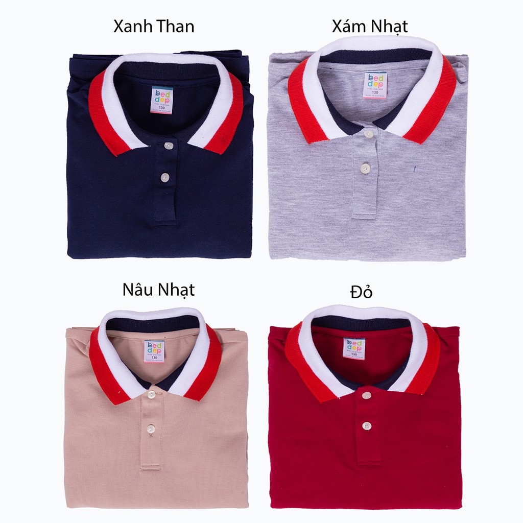 Áo phông bé trai dài tay thiết kế cao cấp Beddep Kid Clothes BA08