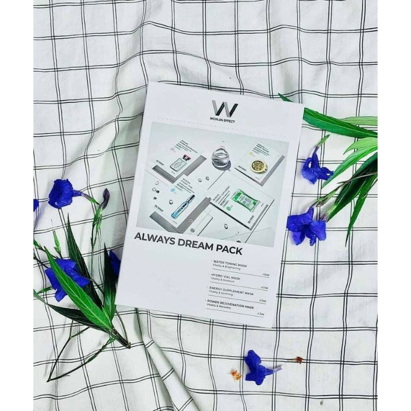 Set 15 miếng mặt nạ Wonjin Always Dream Pack