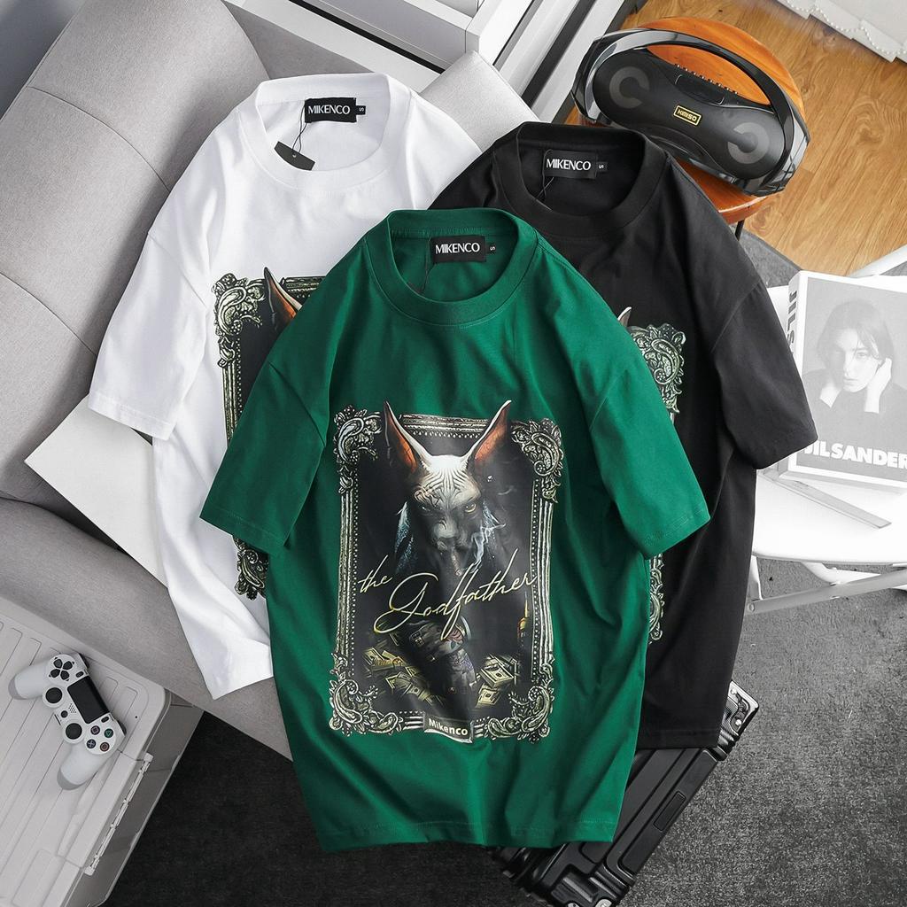 Áo thun thời trang unisex, hình in mèo ai cập, chất thun 2 chiều chính phẩm AT981