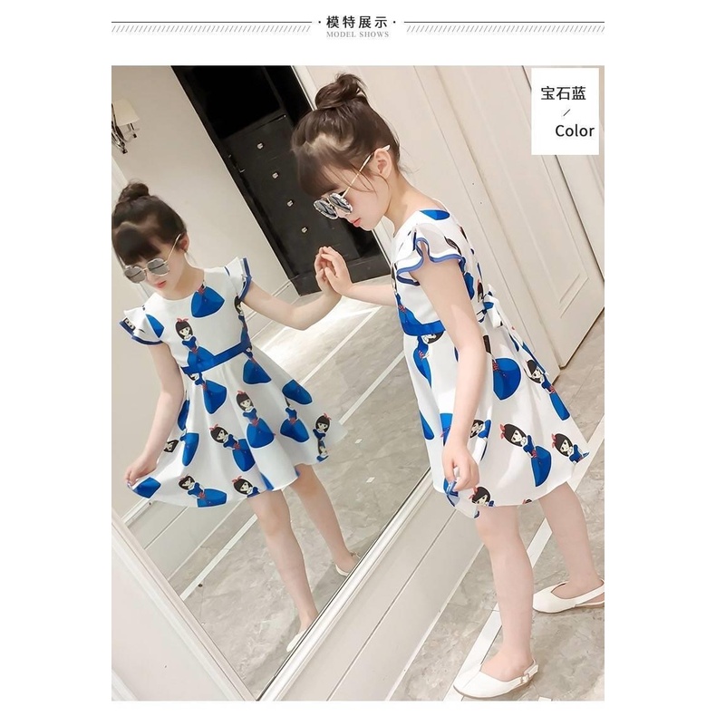 Áo Thun Kiểu Công Chúa Xinh Xắn Thời Trang Cho Bé Gái Từ 3 Đến 4 Đến 5-6 Đến 7 Đến 8 Đến 9-10 Đến 11 Đến 12 Tuổi