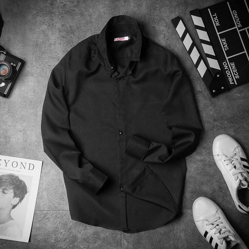 Áo sơ mi nam dài tay 4Lucky- 523, chất kate ít nhăn, form đẹp | BigBuy360 - bigbuy360.vn