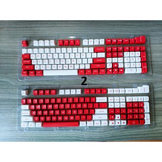 Set Keycap profile SA nút bàn phím cơ nhiều phối màu