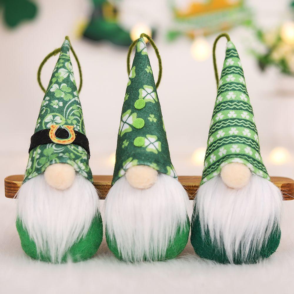 Bộ 3 Món Đồ Chơi St.. 3 Món Thiết Kế Dễ Thương Bộ Búp Bê Patricks Nhồi Bông Handmade Trang Trí Tiệc