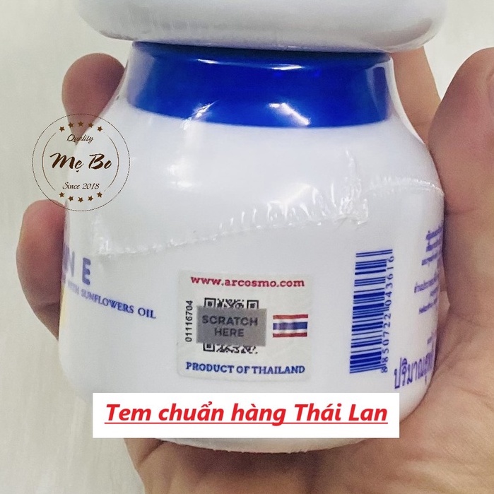 Kem dưỡng thể Vitamin E Thái Lan 200ml (chinh hang)