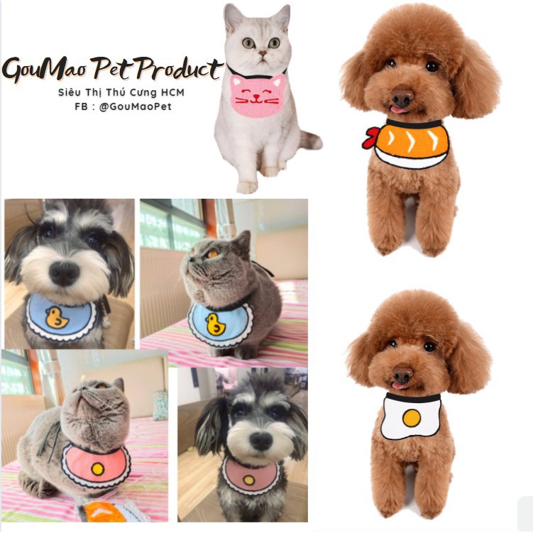 Yếm ăn dành cho thú cưng