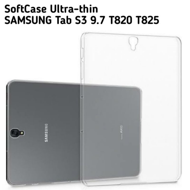 Ốp dẻo silicon cho Galaxy Tab S3 9.7’’/ T820/ T825 ( Trong suốt )