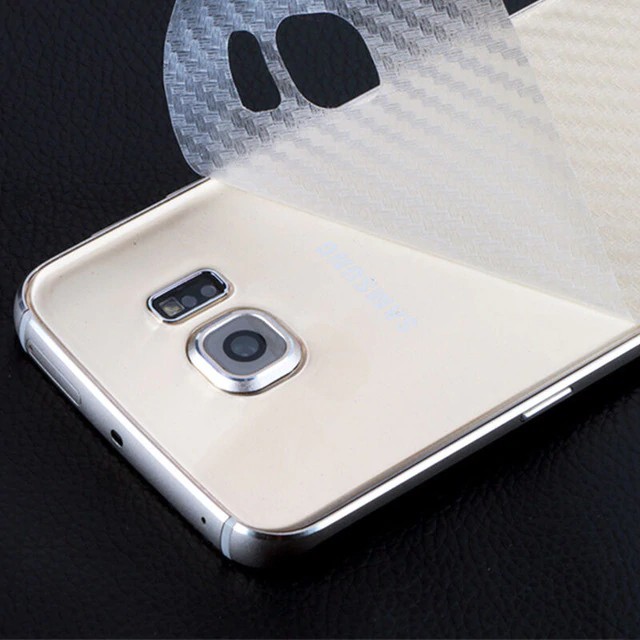 Dán lưng máy Cacbon Samsung Galaxy S6 Edge
