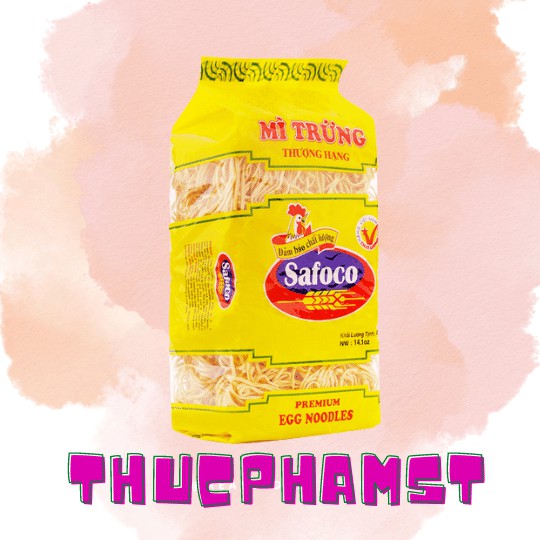MÌ TRỨNG THƯỢNG HẠNG SAFOCO 400GR