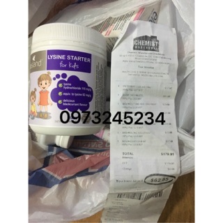 Bột Lysin tăng chiều cao Bioisland của Úc