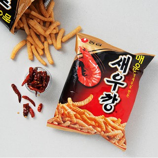 Snack tôm cay Nongshim 75g, 90g