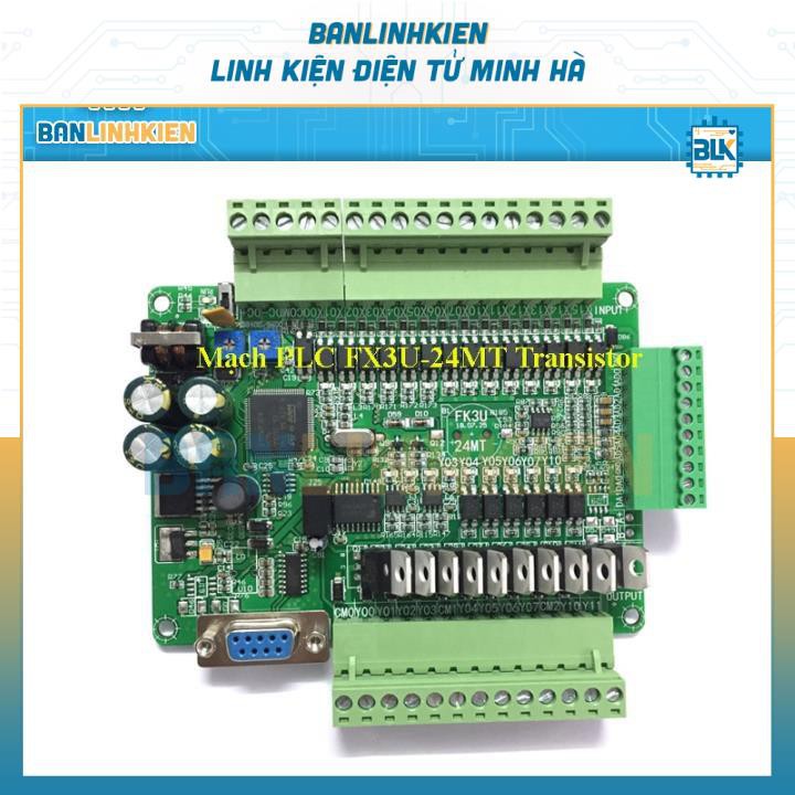 Mạch PLC FX3U-24MT Transistor