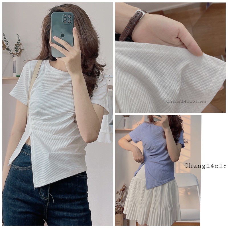 Áo thun tăm co dãn