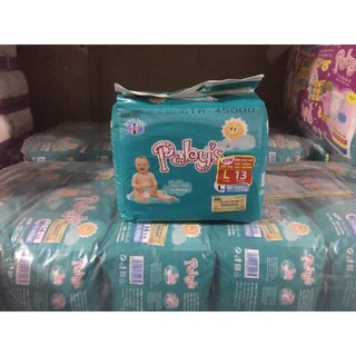 Bỉm dán pabys combo 10 gói thạch thảo s15/ m14/ l3/ + km