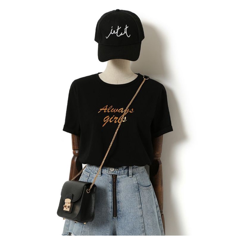 Áo thun nữ cổ tròn chất cotton cao cấp xịn đẹp giá tốt hot hit bán chạy