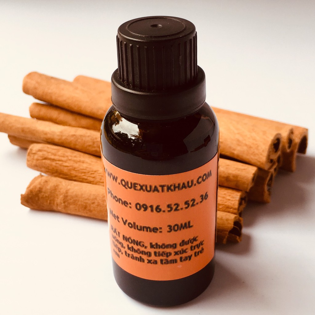 Tinh dầu QUẾ nguyên chất xuất khẩu 30ml (Cinnamon oil)