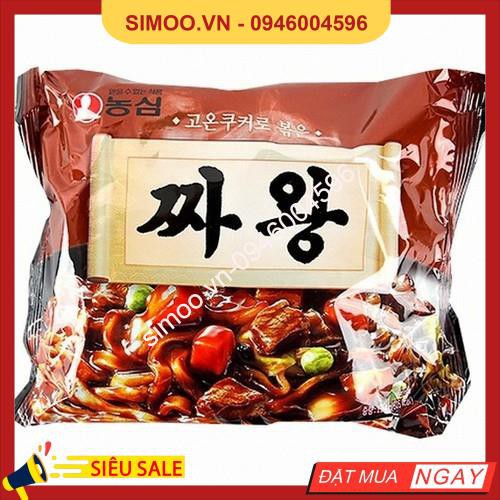 💥 ⚡ SẢN PHẨM CHÍNH HÃNG 💥 ⚡ Mì Tôm Jaoang NongShim (134g) - Nhập Khẩu Hàn Quốc