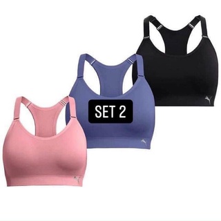 [Liên hệ trước khi đặt] Set 3 Áo Bra Puma Mỹ