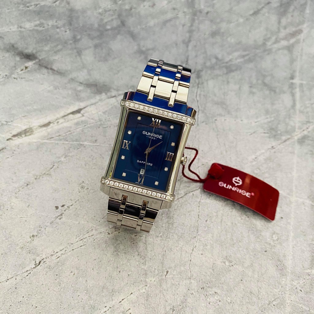 Đồng hồ Sunrise nam chính hãng Nhật bản M1238AA.D.X - kính saphire chống trầy - chốn