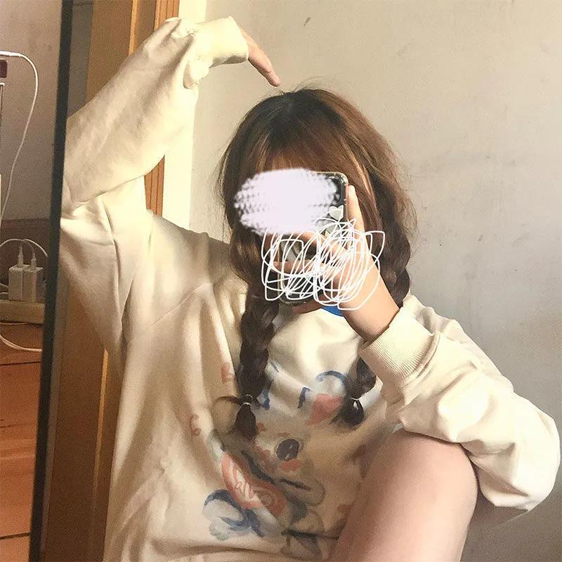 NRVP Áo Thun Nữ Dài Tay Cổ Tròn Thời Trang Hàn