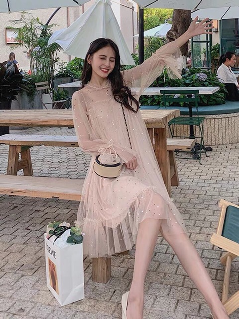 Đầm công chúa hàng order taobao dể thương , nữ tính