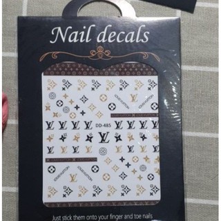 [ảnh thật] sticker dán móng , nail sticker design móng tay