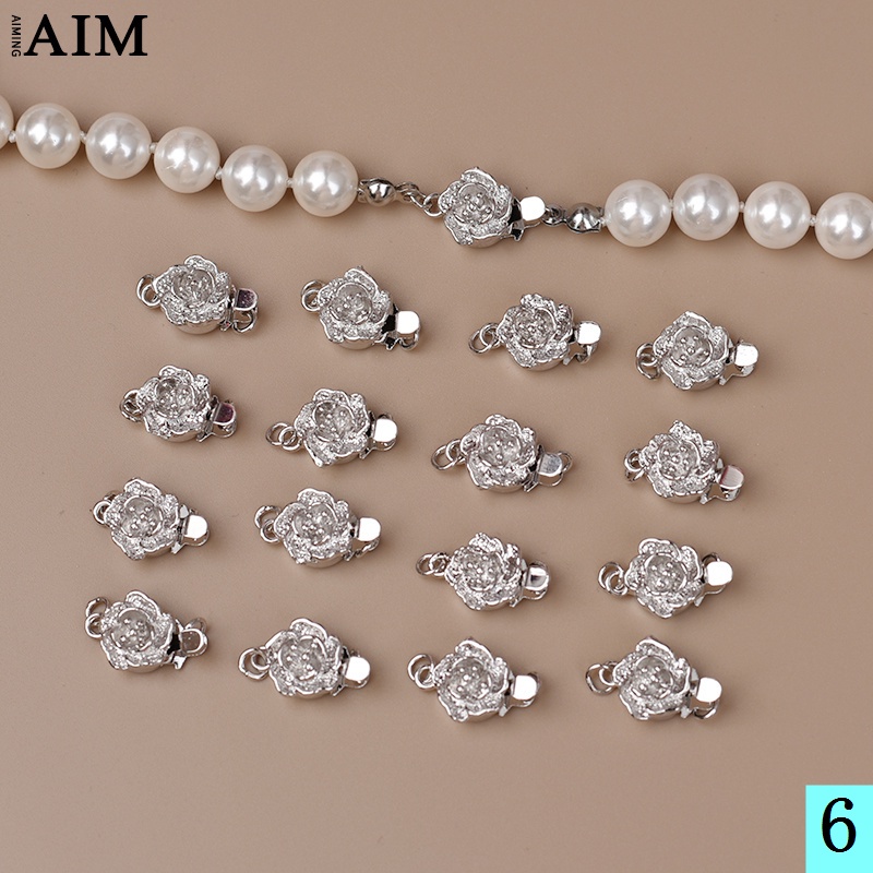 Phụ Kiện Móc Khóa Vòng Cổ Đính Ngọc Trai DIY