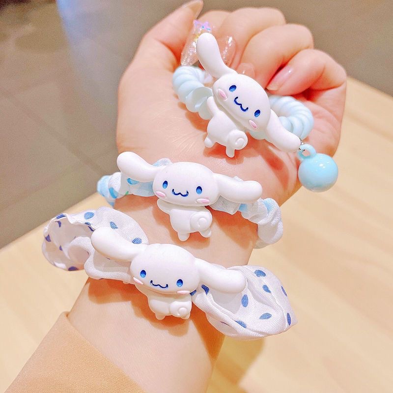 Dây cột tóc nhân vật hoạt hình Cún Cinnamoroll dễ thương