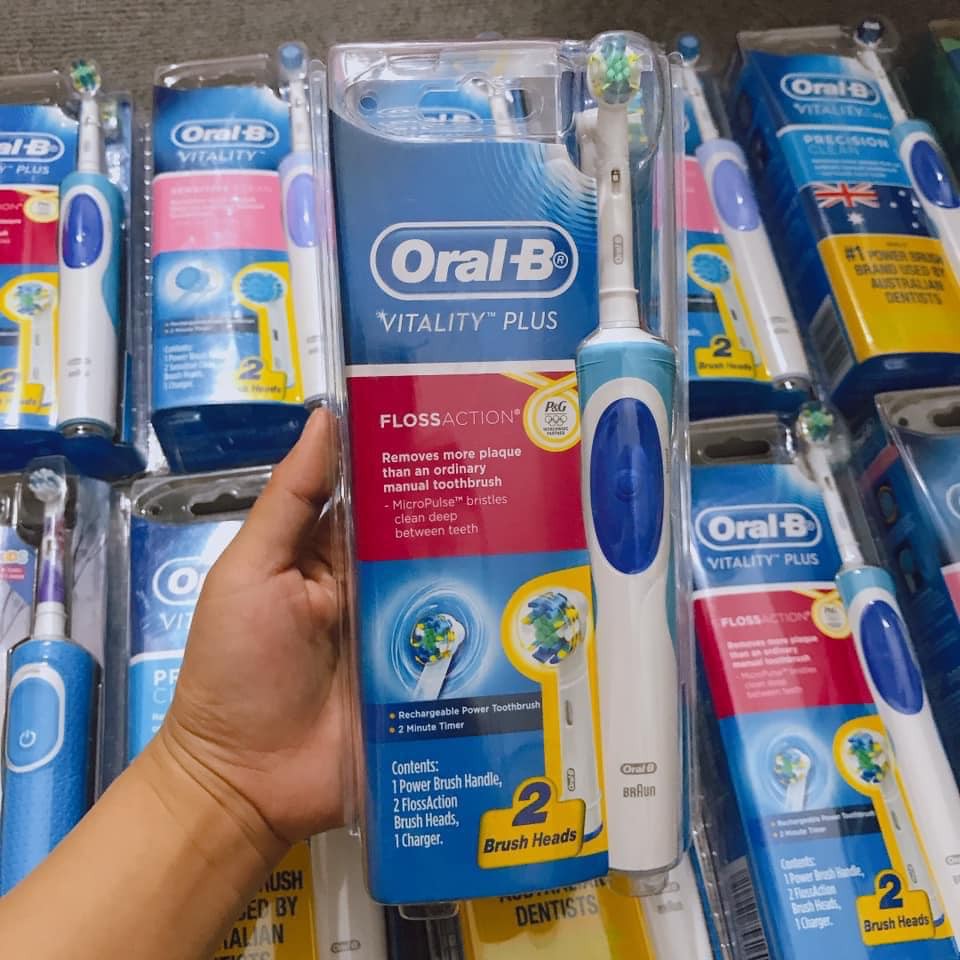 Bàn chải điện 💢FreeShip 💢Bàn chải điện Oral-B Vitality Plus