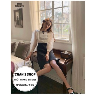 Bigsize 60-90kg ĐẦM XẾP LY NƠ