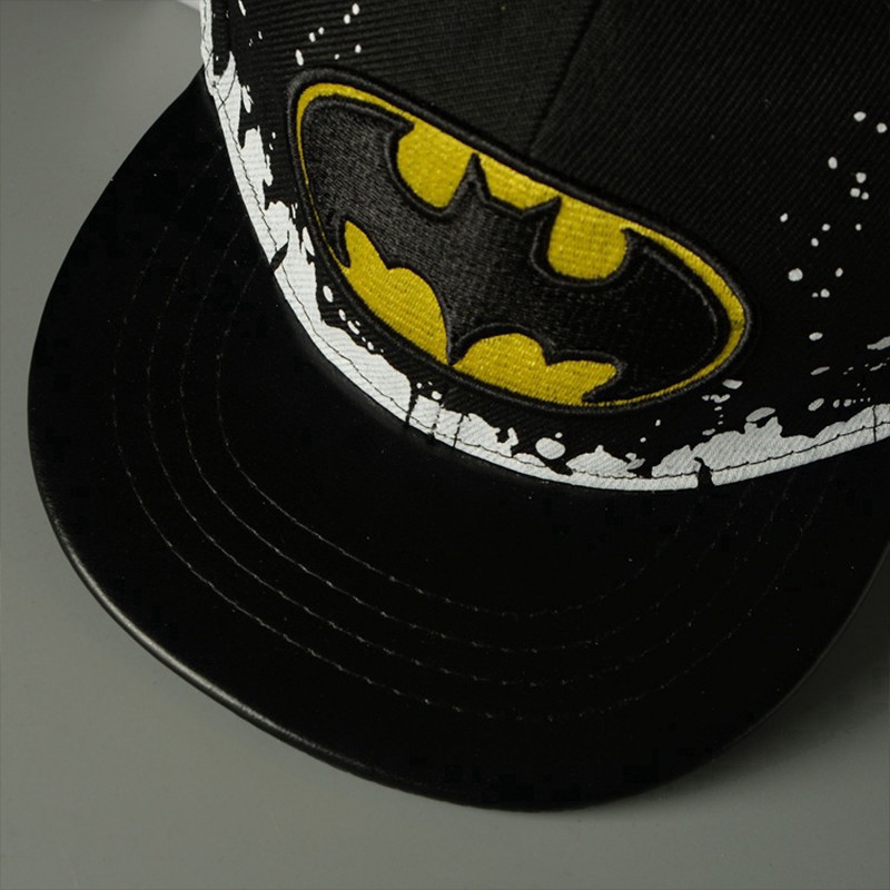 Mũ lưỡi trai thêu logo Batman cho bé trai và bé gái