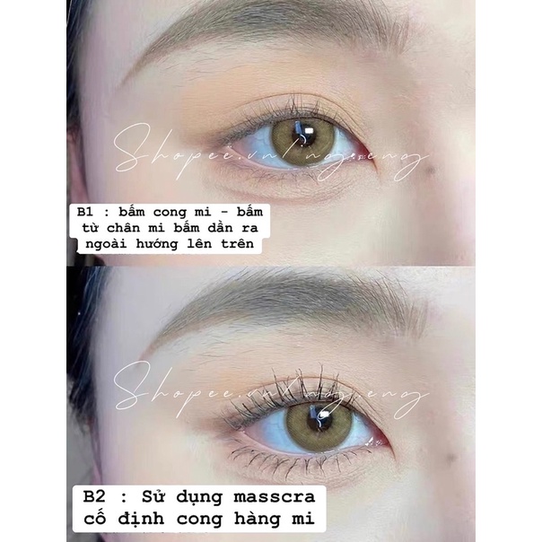 Hộp mi giả tách sợi / Tặng kèm nhíp và keo dán