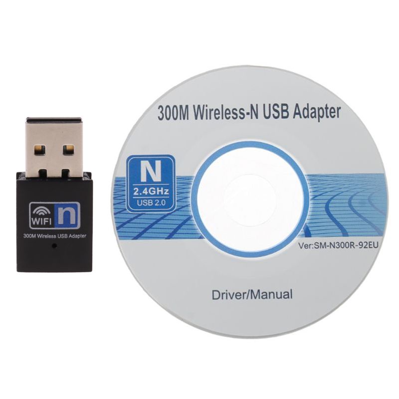 Usb Thu Sóng WiFi 300Mbps RTL8192 802.11 n/g/b wi fi LA