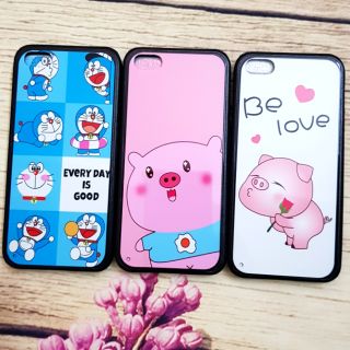 Ốp lưng iPhone 5/5s/SE viền dẻo lưng bóng hình 6D cực đẹp