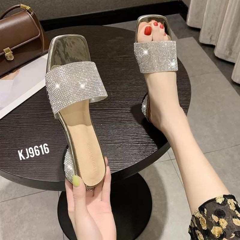 Toàn Bộ Sandal Đính Đá Kim Cương Kj9616 | BigBuy360 - bigbuy360.vn