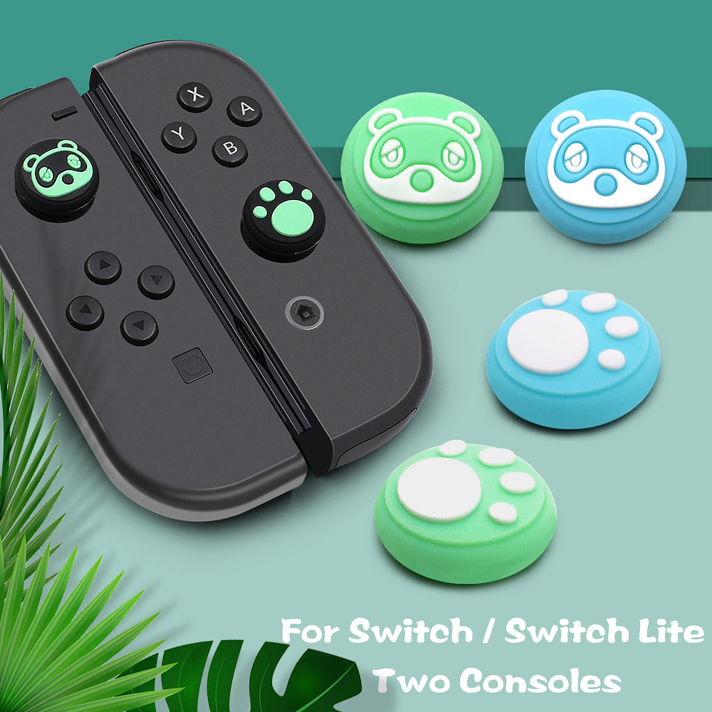 Set 2 Nắp Bảo Vệ Cho Máy Chơi Game Nintendo Switch Lite