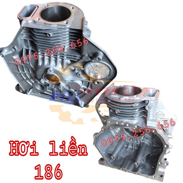 Hơi Liền 186 lốc máy vách máy phụ tùng máy nông nghiệp phụ tùng Hùng Lỳ