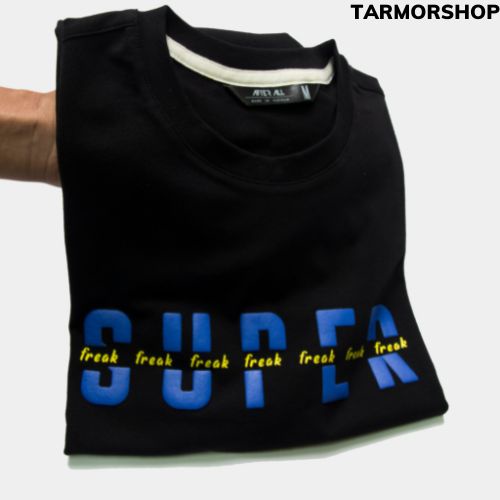 Áo thun nam cổ tròn TARMOR vải Cotton co giãn,dày dặn, form slim fit trẻ trung.