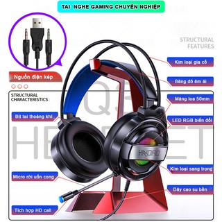 Hình ảnh Tai nghe chụp tai gaming chính hãng SIDOTECH YINDIAO Q3 loại tai nghe Over Ear chống ồn có mic cho máy tính bàn laptop-1