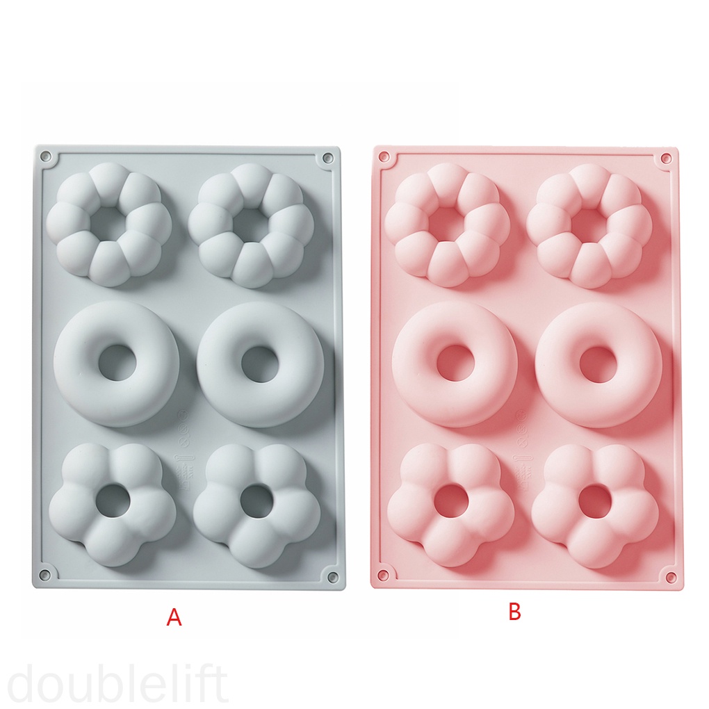 Khuôn Silicone Làm Bánh Tạo Hình Bông Hoa Độc Đáo Tiện Dụng