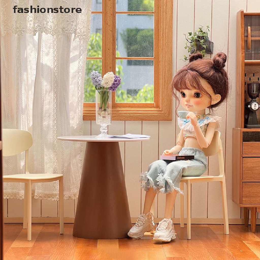 Set 2 Mô Hình Ghế Ngồi Sau Trang Trí Nhà Búp Bê Tỉ Lệ 1: 6