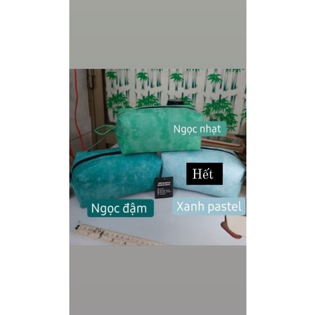 Hộp bút vải lục sắc