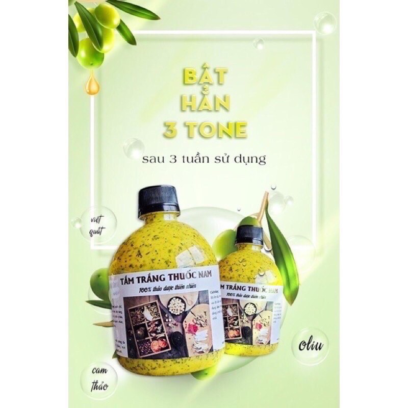 Tắm trắng Thuốc nam Handmade