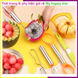 Sét 7 dụng cụ cắt gọt tỉa hoa quả tiện lợi đẹp mắt IN31