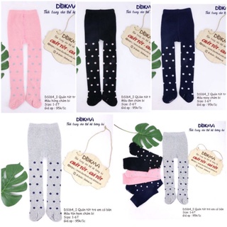 (SALE SỐC)QUẦN TẤT TRẺ EM CÓ BÀN CHO BÉ TỪ 1 ĐẾN 6 TUỔI DOKMA