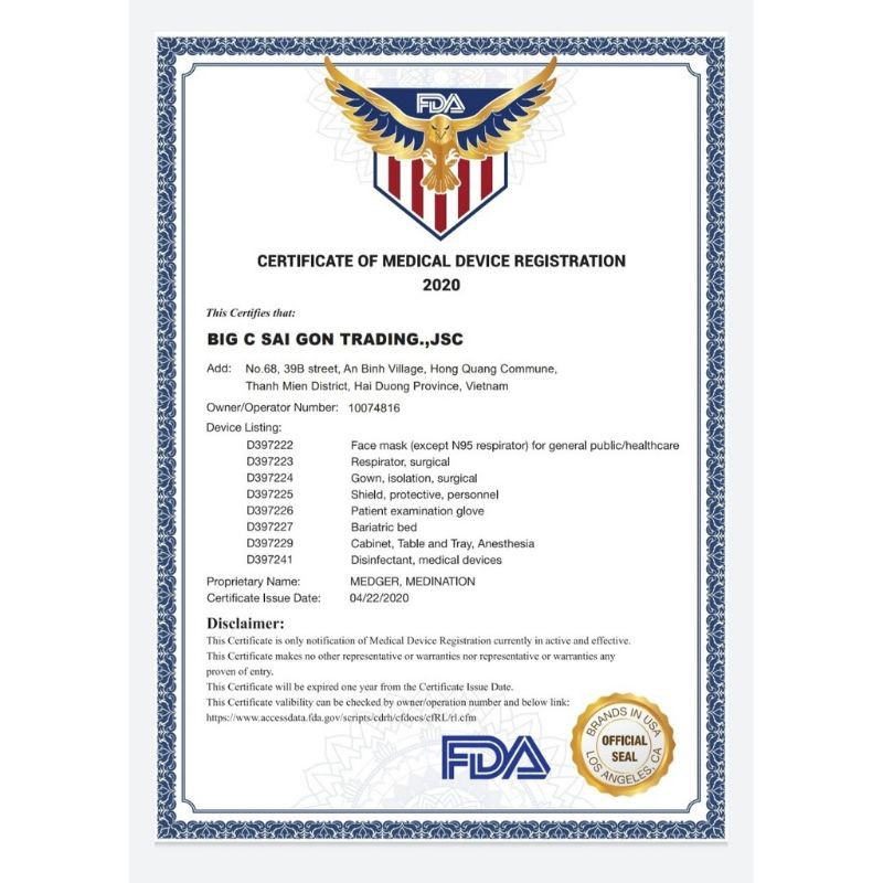 Hộp 50 khẩu trang trang ý tế FACE MASK người lơn kháng khuẩn cao