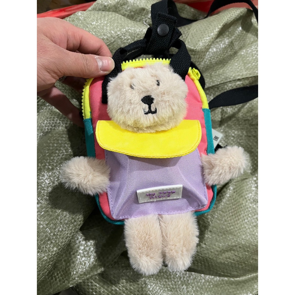 Túi đeo ZARA gấu bông xinh yêu cho bé