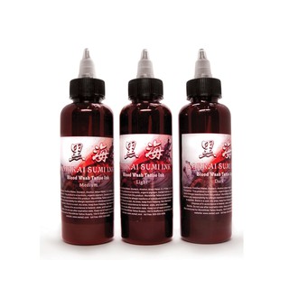 Mực xăm Kokkai Tattoo Ink Blood Wash 120ml cho máy xăm, kim xăm