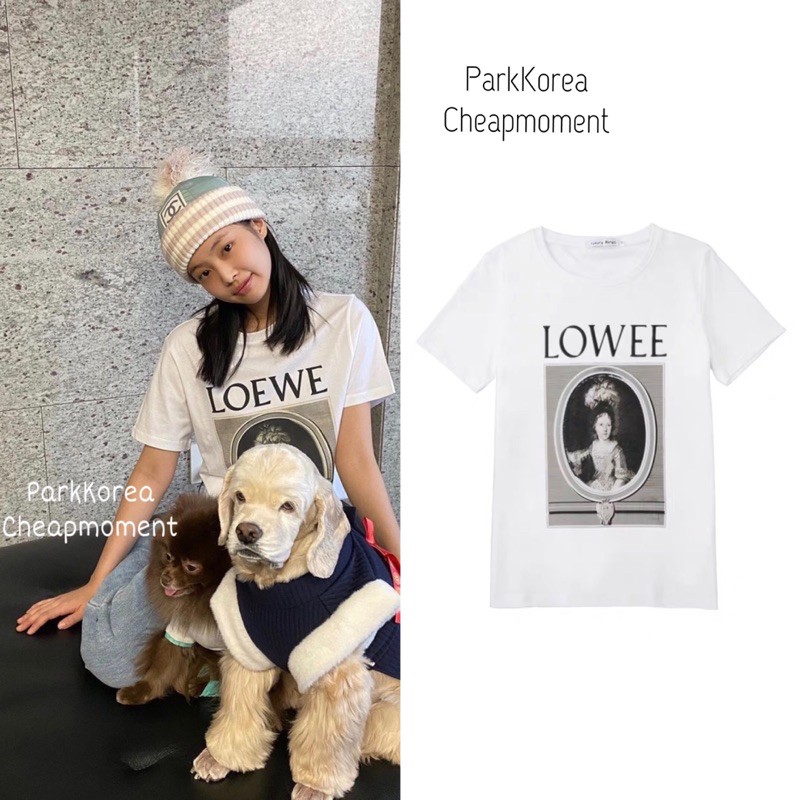 Áo phông LOWEE cheapmoment JENNIE BLACKPINK