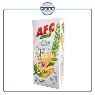 Bánh Quy Cracker AFC Dinh Dưỡng Vị Rau (Hộp 200g)